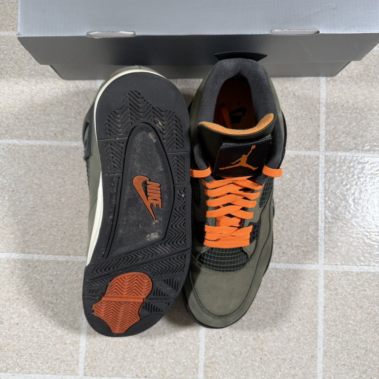 Jordan Brand Size 11.5 - Men's Undefeated x Air Jordan 4 Retro 2025 Size US 11.5 / EU 44-45 - 6 Thumbnail
