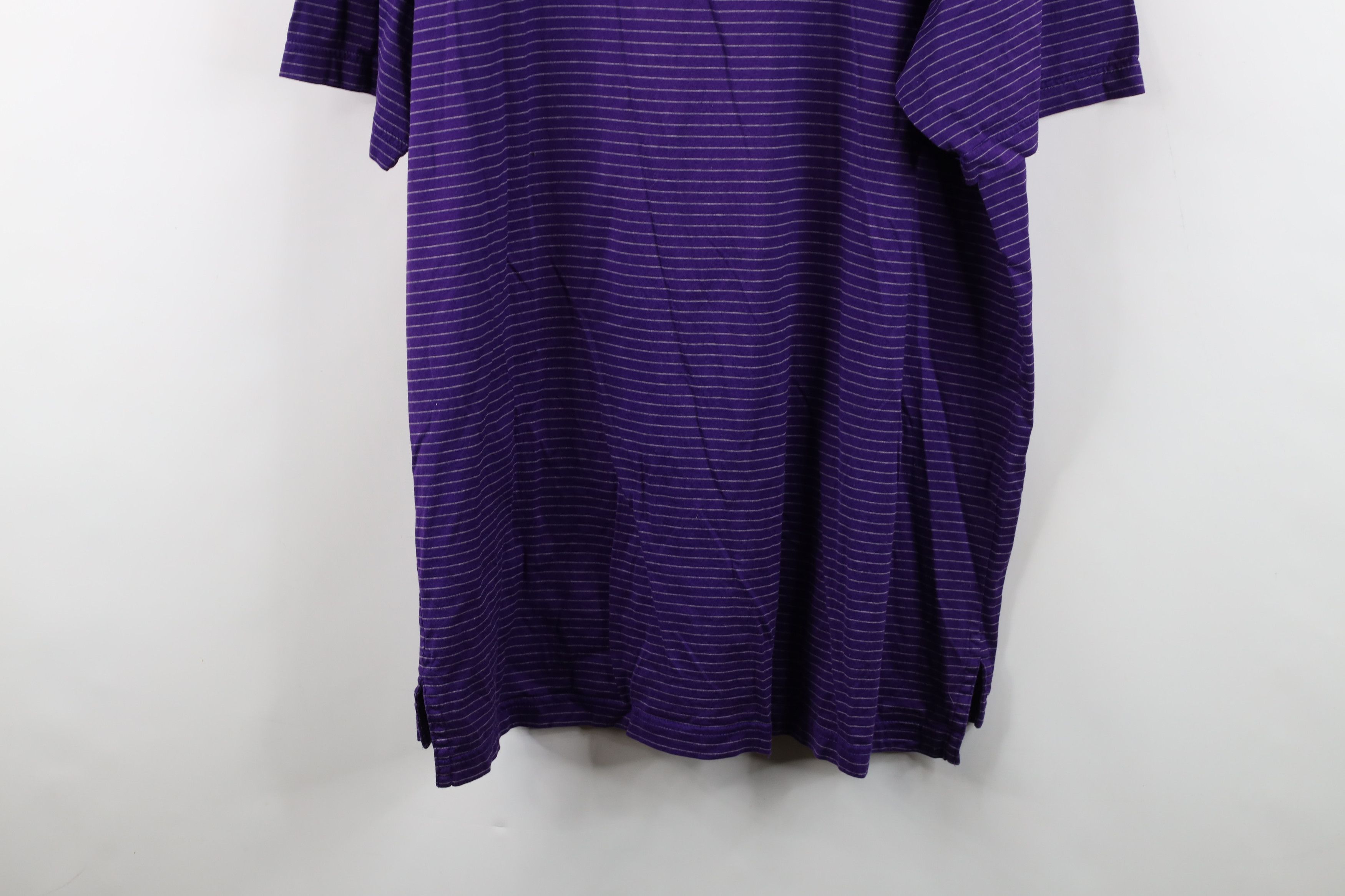 Peter Millar Peter Millar Cotton Knit Collared Golf Polo Shirt Purple Size US XL / EU 56 / 4 - 14 Thumbnail