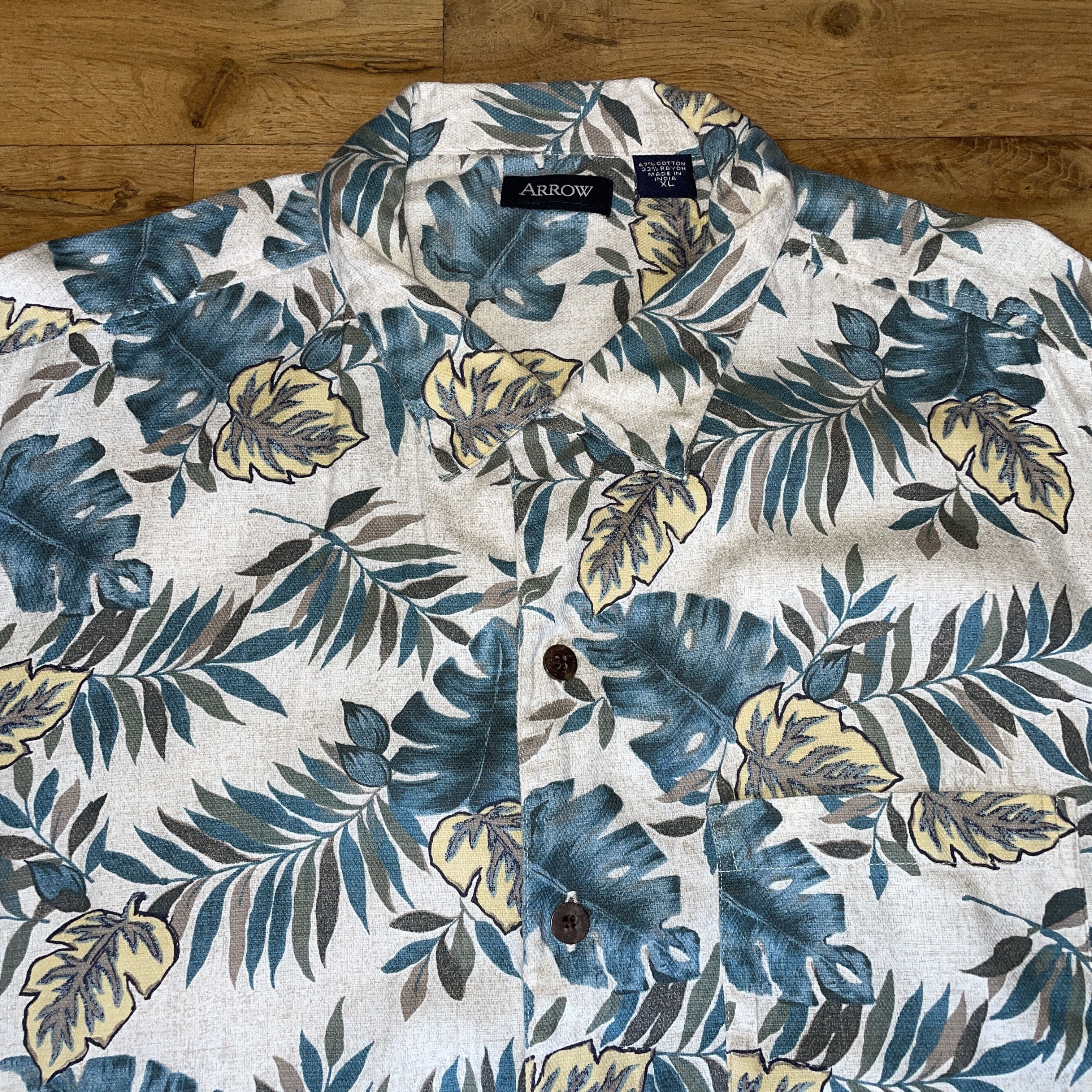 Arrow Arrow Men's Fashionable Hawaiian Vacation Shirt Size Xl Size US XL / EU 56 / 4 - 3 Thumbnail
