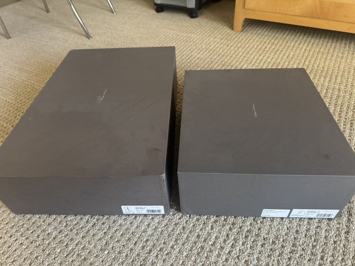 Rick Owens Mega geobaskets Size US 11 / EU 44 - 10 Thumbnail