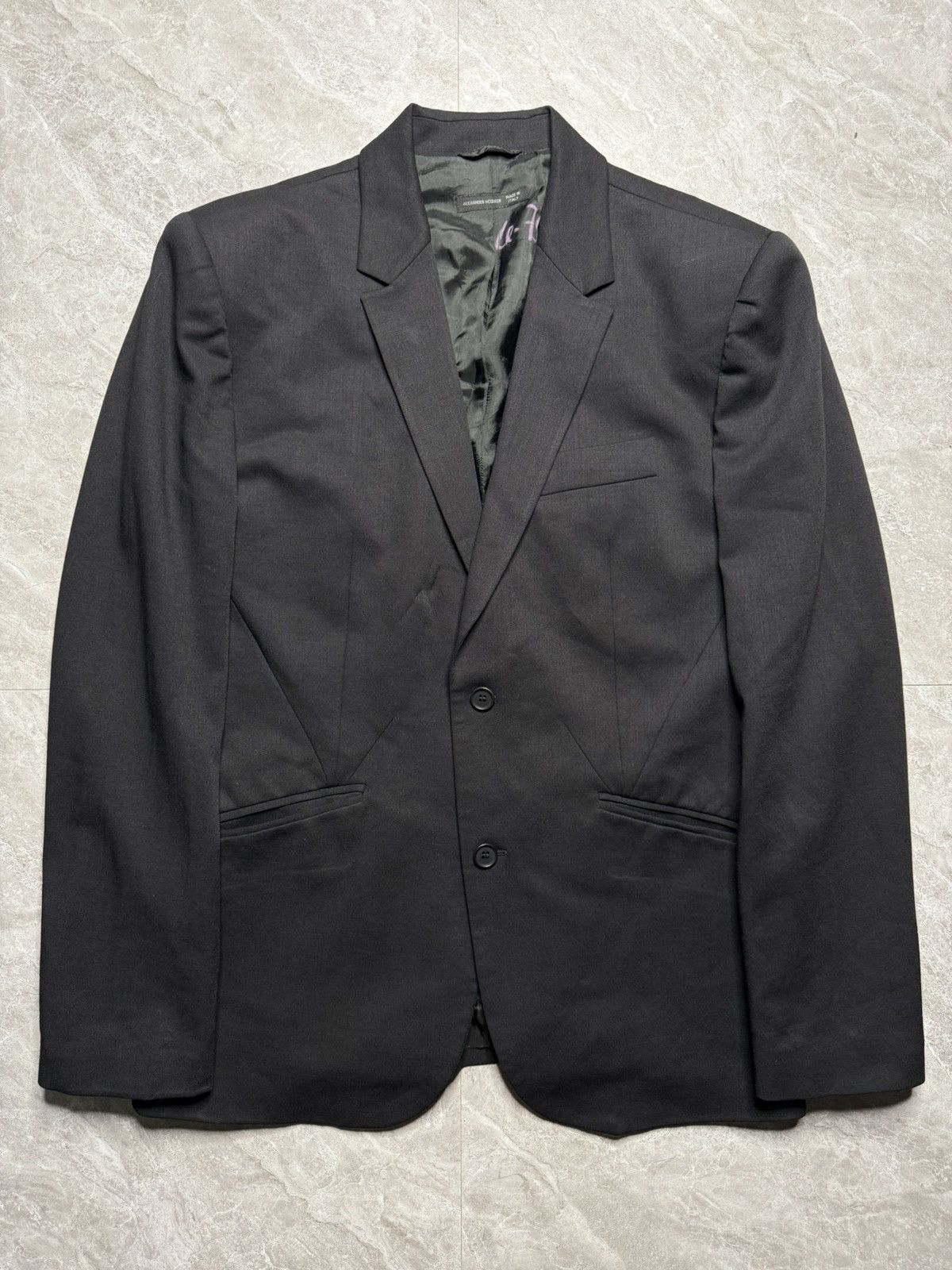 Alexander McQueen Archival Alexander Mcqueen Panelled Blazer Size 52R - 1 Thumbnail