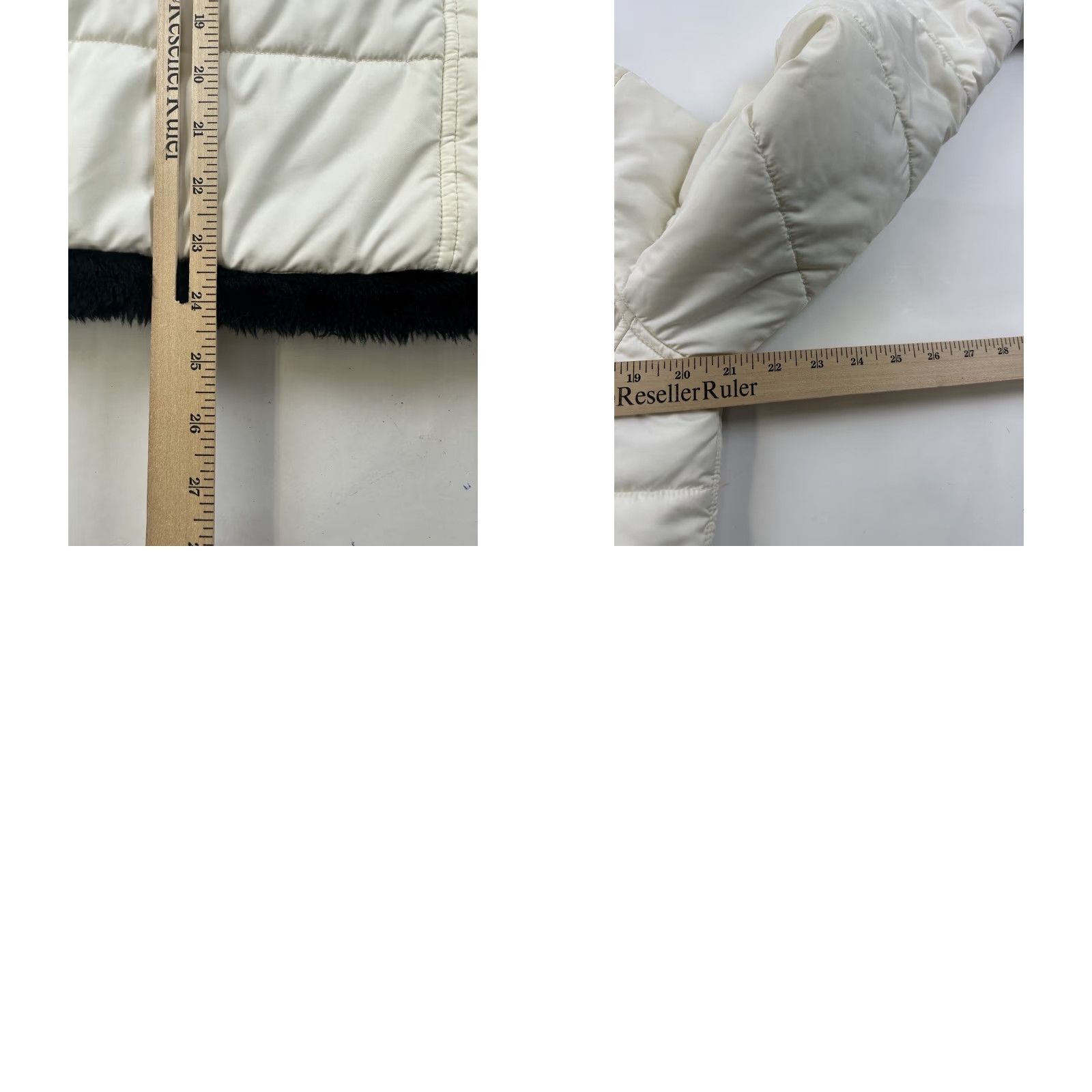 Spyder Spyder Jacket Women’s Puffer Casual Mid-Length Ivory 8 Zip Logo Zipper Regular Machine Washable Front Full Zip Size M / US 6-8 / IT 42-44 - 8 Thumbnail