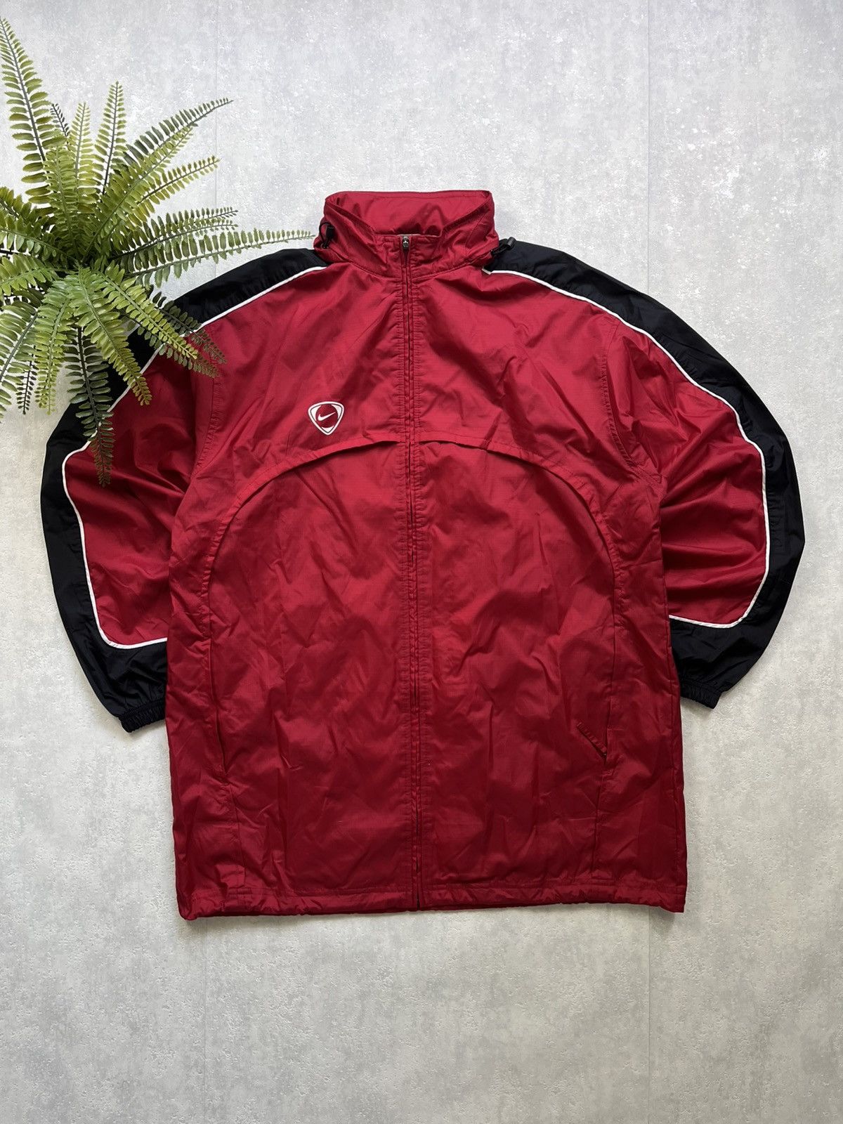 Nike 90’s NIKE TEAM RETRO HOODED TRACK JACKET SWOOSH LOGO Y2K Size US L / EU 52-54 / 3 - 2 Thumbnail