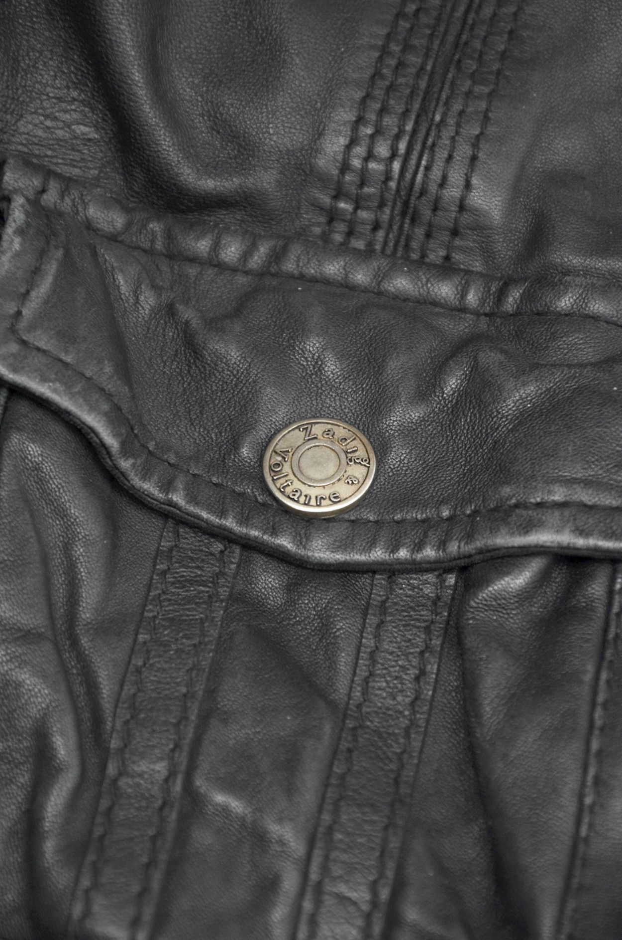 Zadig & Voltaire Zadig & Voltaire Leather Jacket – Size M Size M / US 6-8 / IT 42-44 - 8 Thumbnail