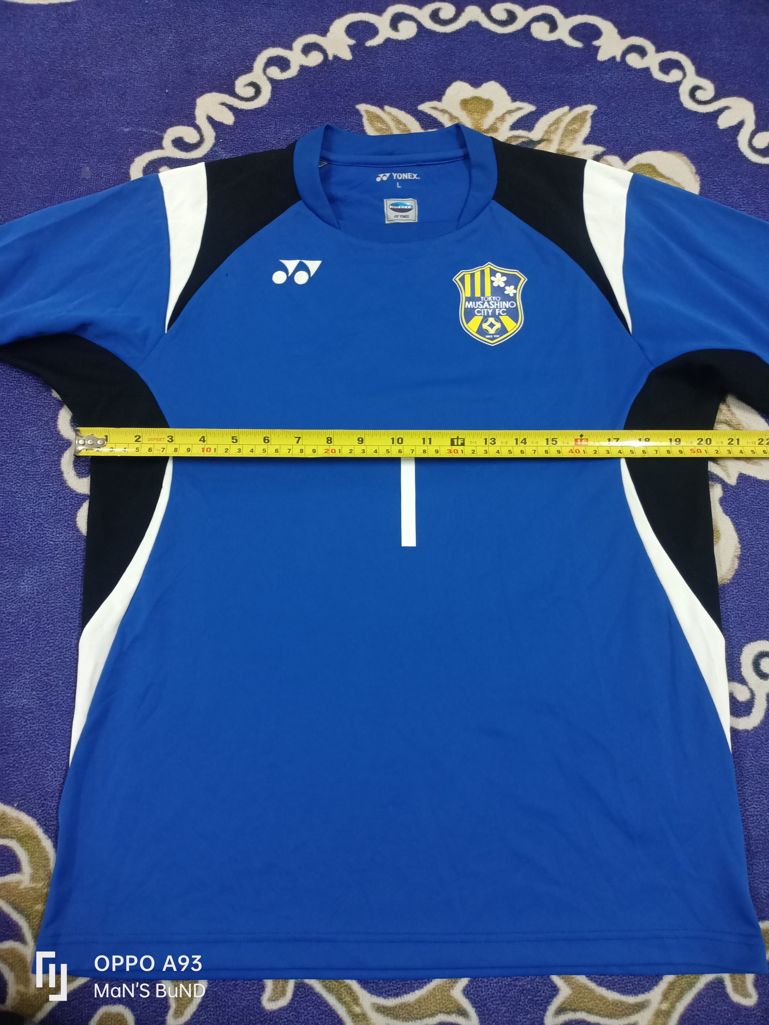 Japanese Brand × Vintage Jersey YONEX Tokyo MUSASHINO CITY FC Size US L / EU 52-54 / 3 - 12 Thumbnail