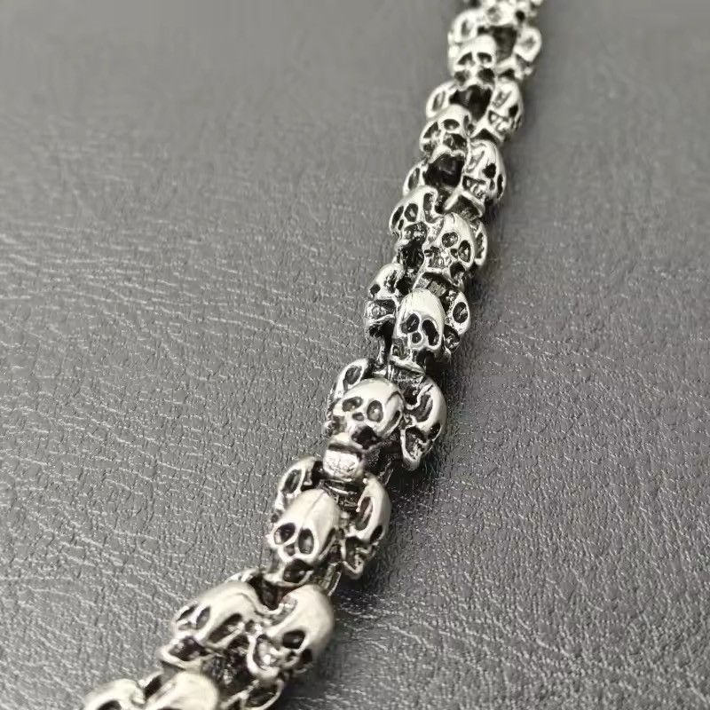 Designer Rotundity Skull Head Pant Waist Chain Size ONE SIZE - 7 Thumbnail