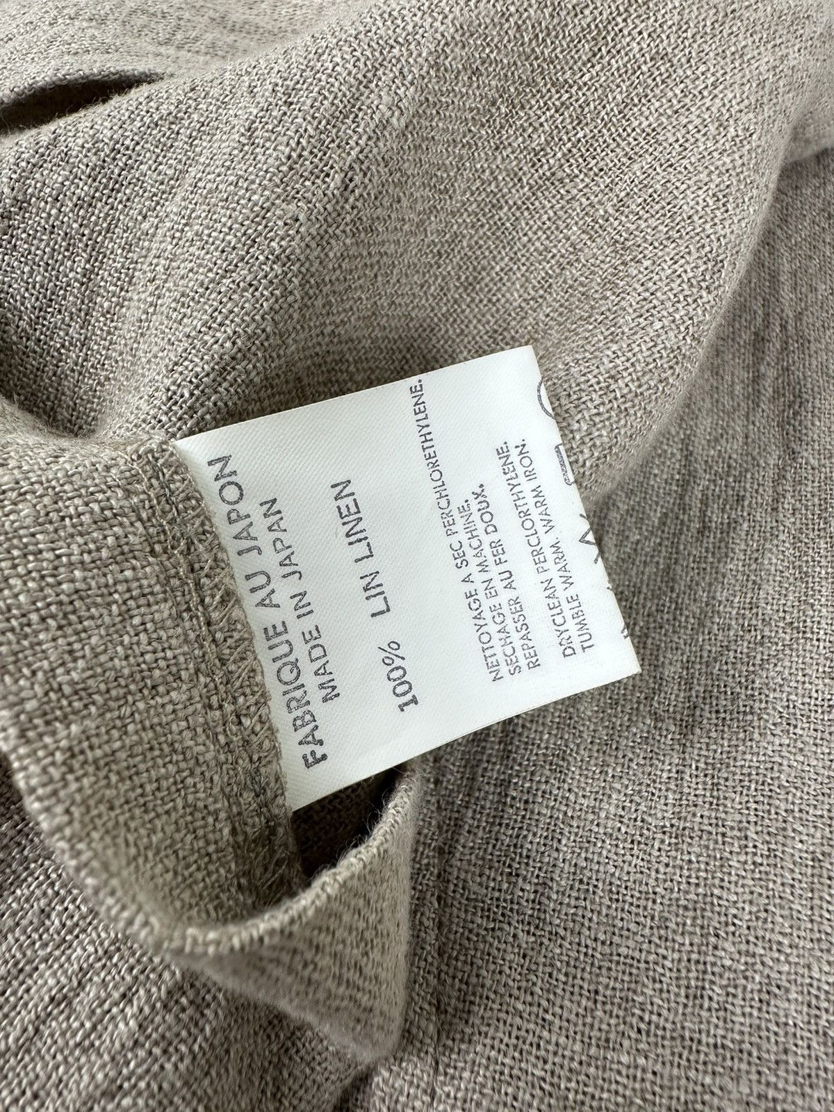 Yohji Yamamoto Yohji Yamamoto Pour Homme - S/S1994 3B Linen Jacket Size US S / EU 44-46 / 1 - 10 Thumbnail