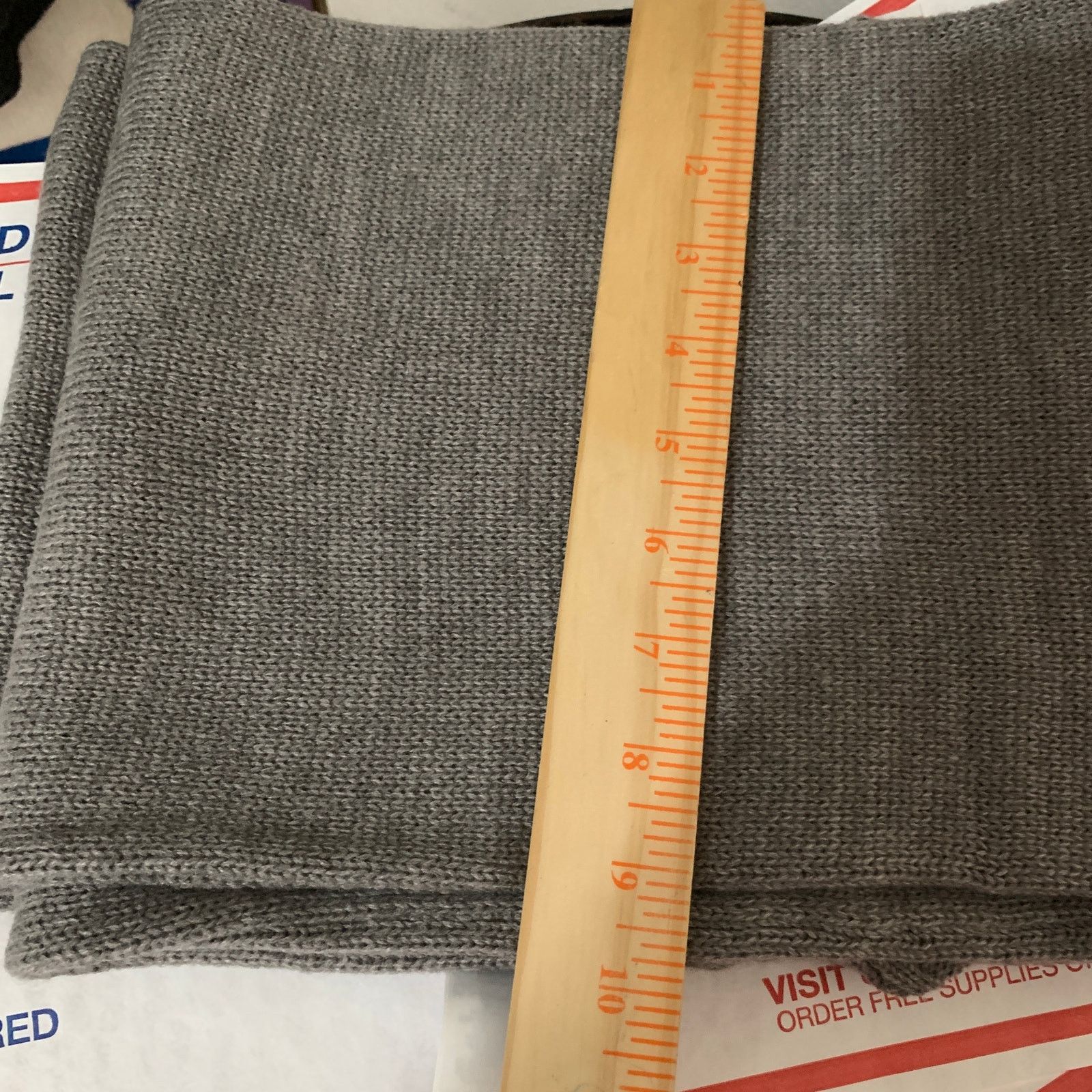 Timberland Timberland Gray Knit Scarf Adult Unisex One Size Size ONE SIZE - 5 Thumbnail
