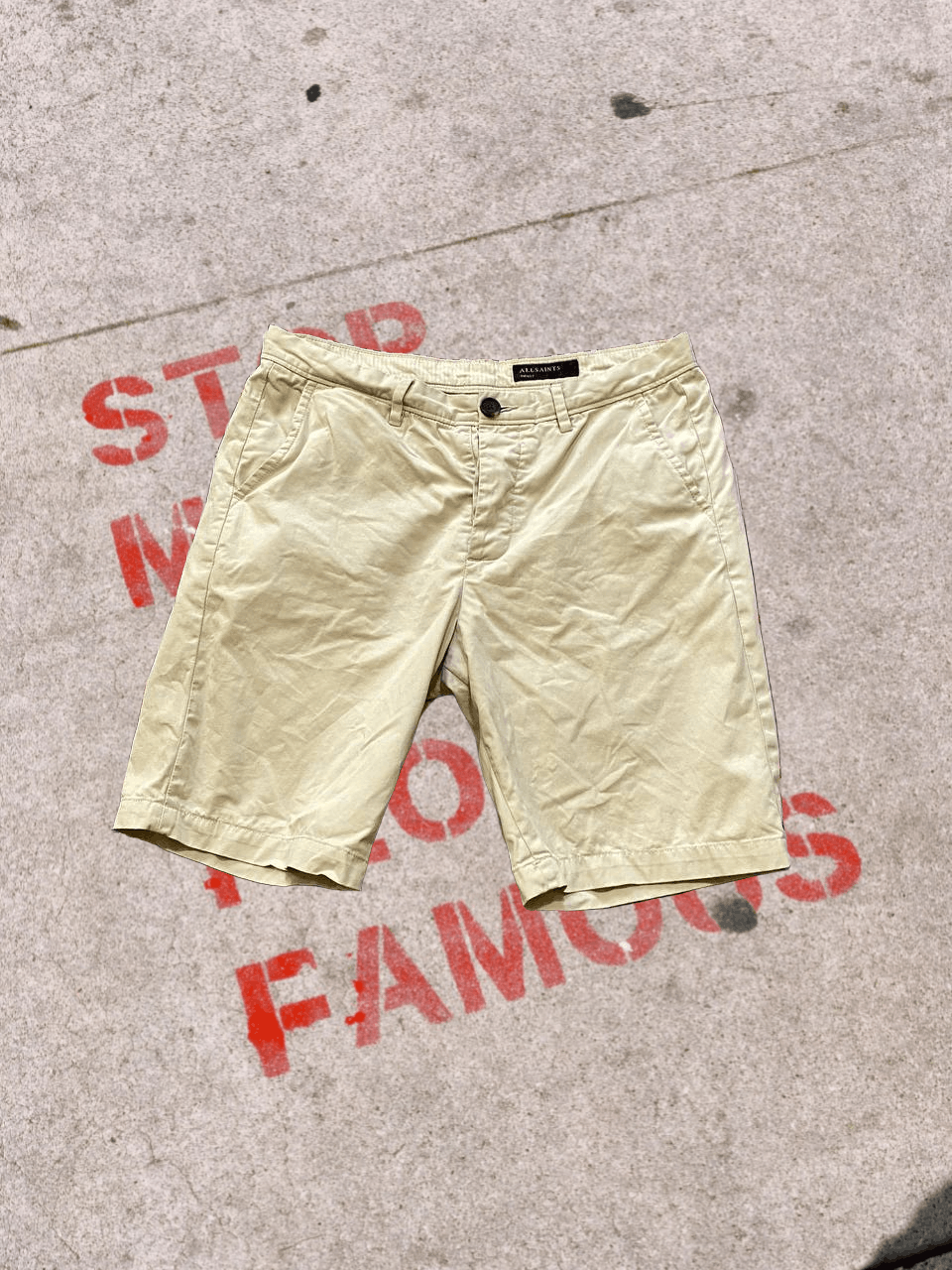 Allsaints Vintage Allsaints Shorts Size US 30 / EU 46 - 1 Thumbnail