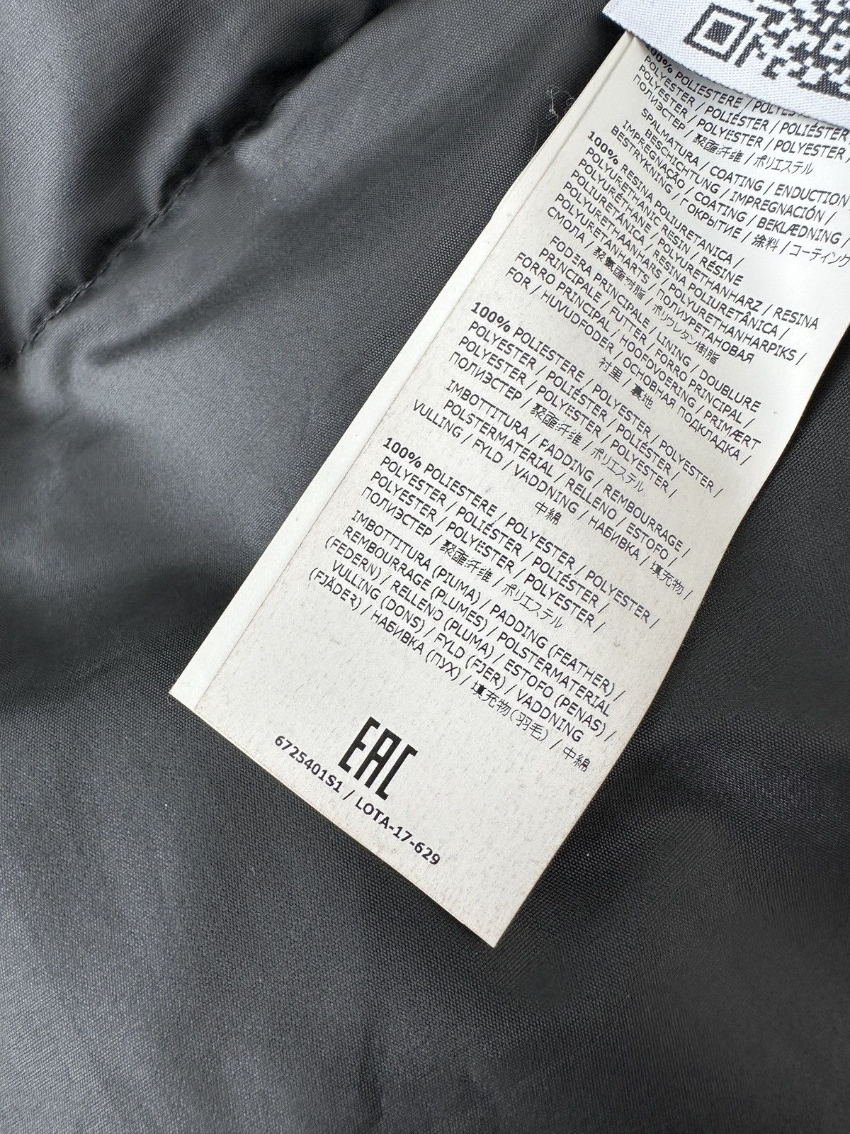 Stone Island × Supreme Stone Island x Supreme Lamy Cover Stampato Puffy Jacket Size US XL / EU 56 / 4 - 19 Thumbnail