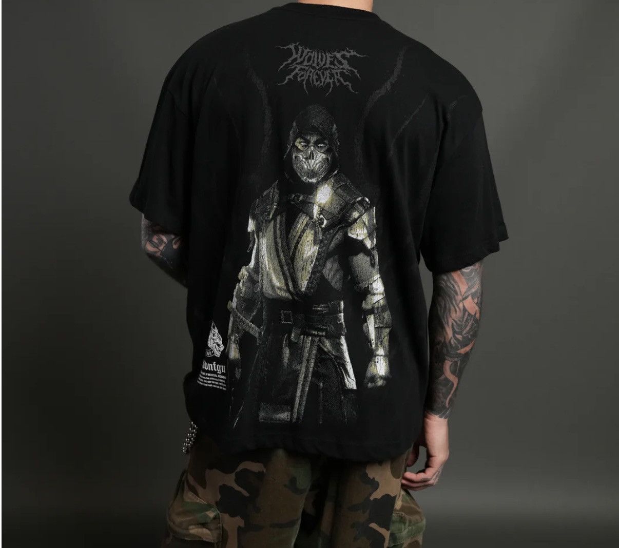 Darc Sport DARC SPORT X MORTAL KOMBAT SCORPION SHIRT- 2XL Size US XXL / EU 58 / 5 - 4 Thumbnail