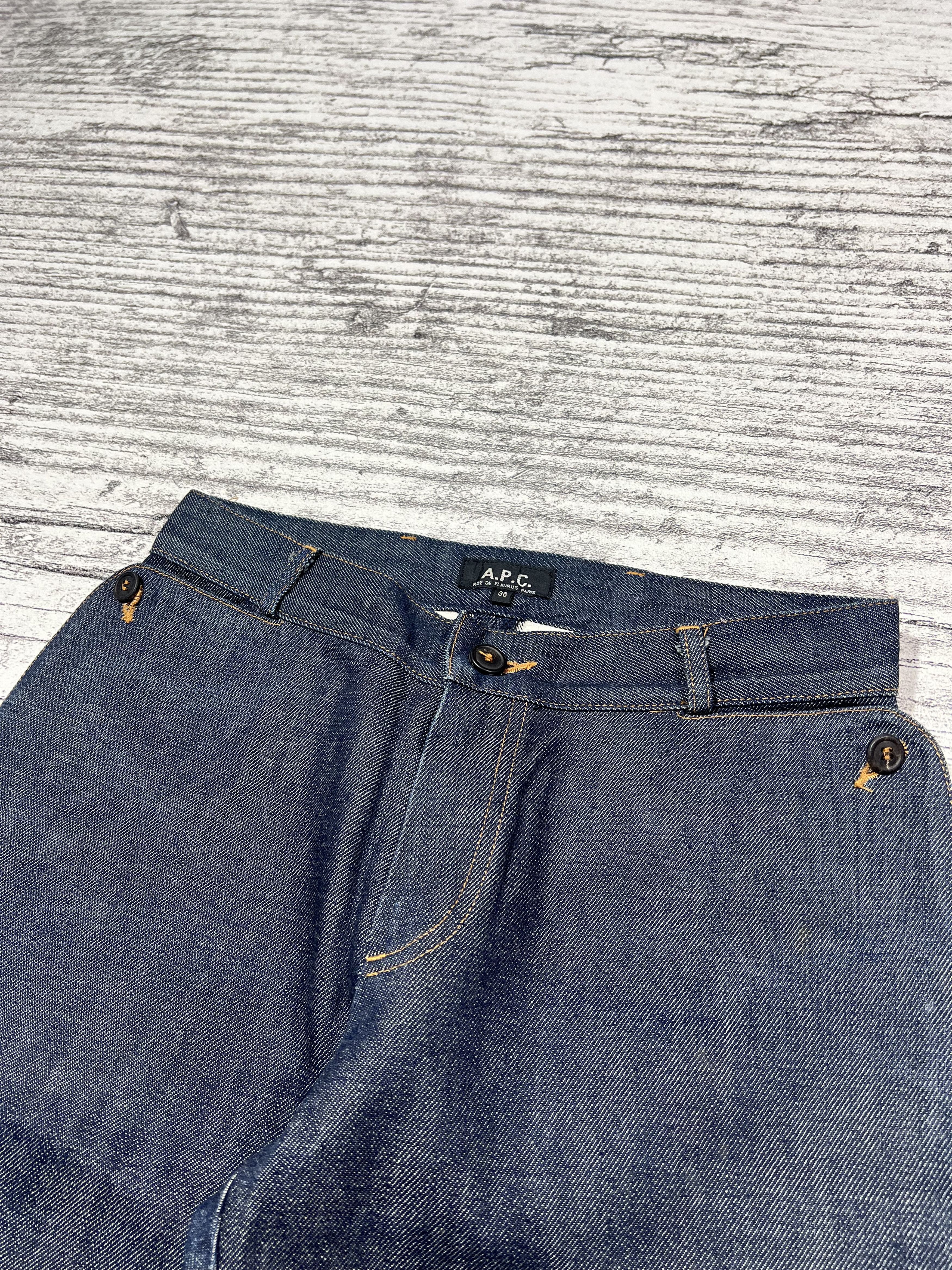 A.P.C. 2000s Archival Apc Paris Denim Jeans y2k Ifsix Size US 26 / EU 42 - 4 Thumbnail