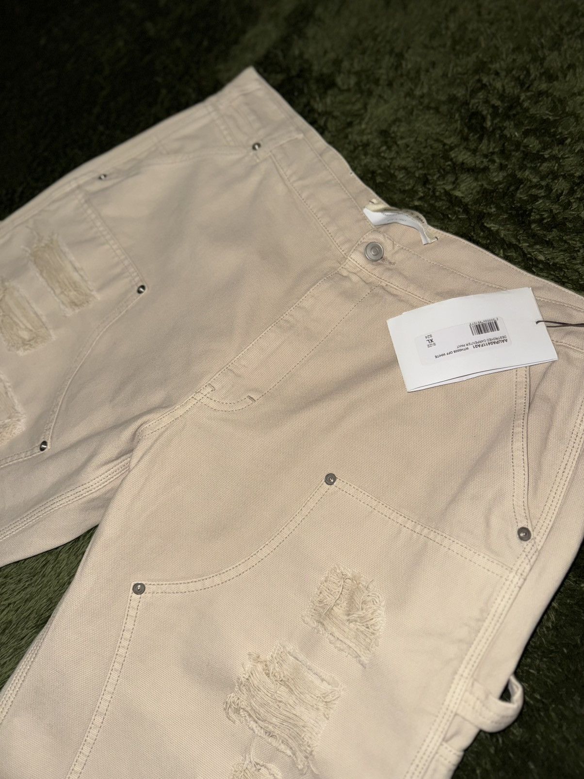 Alyx [XL] 1017 ALYX 9SM Distressed Double-Knee Carpenter Pants Size US 36 / EU 52 - 2 Thumbnail