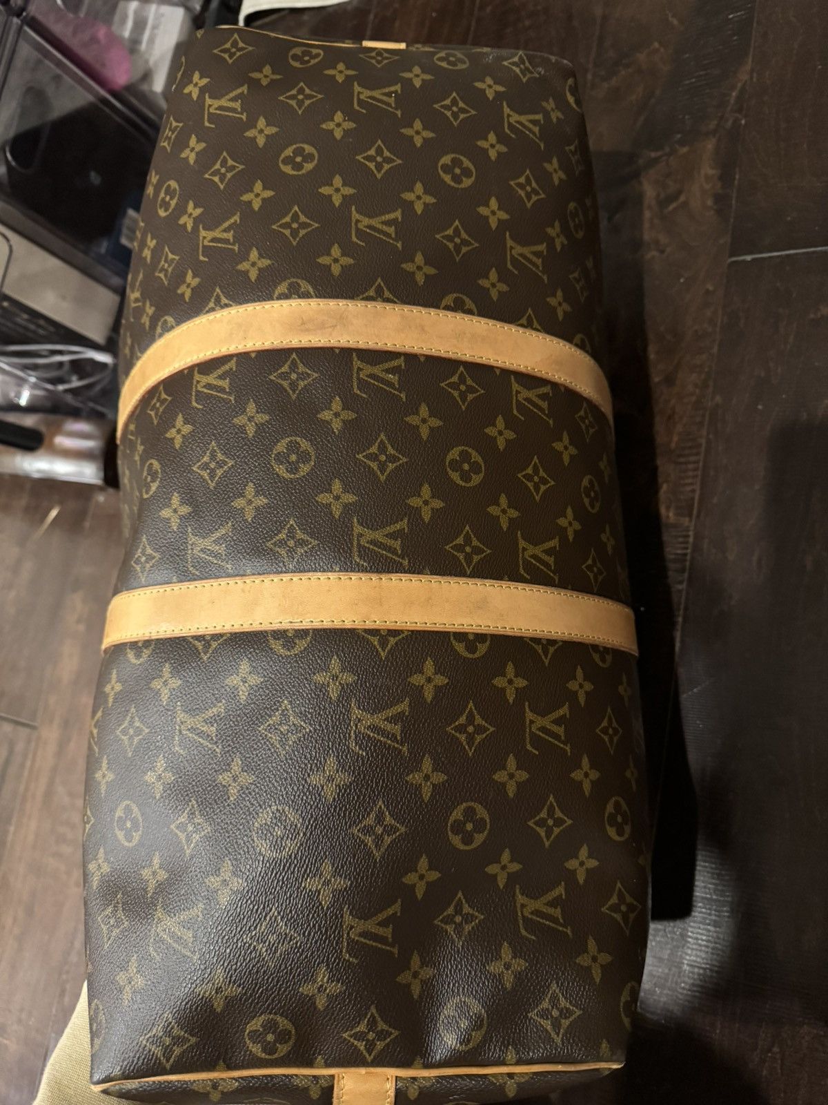 Louis Vuitton Louis Vuitton Keepall 50 Bandouliere Duffle Brown Size ONE SIZE - 8 Thumbnail