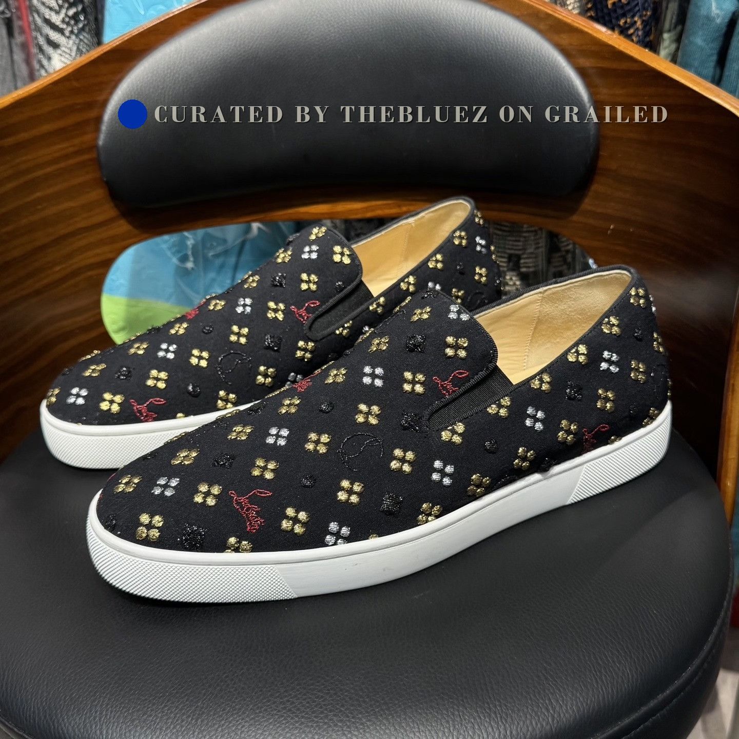 Christian Louboutin Christian Louboutin Red Sole Slip-On Size US 10 / EU 43 - 1 Thumbnail