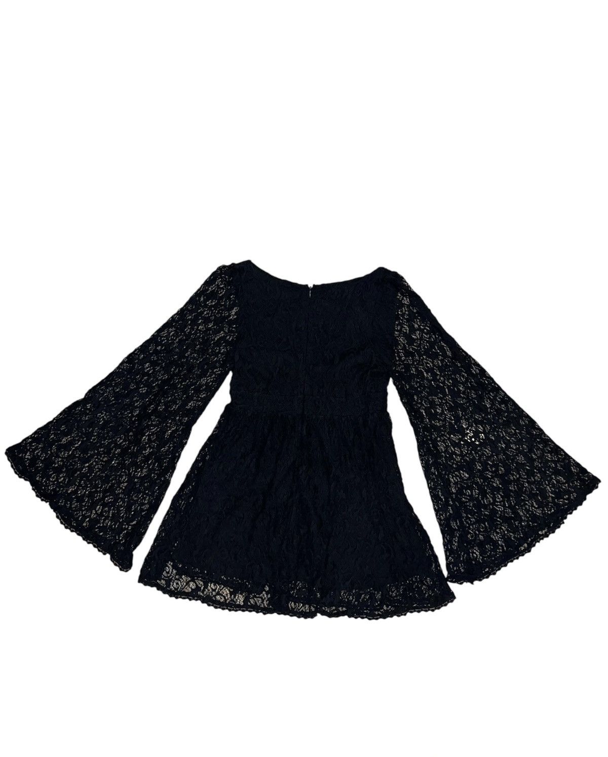 Japanese Brand CECIL MCBEE lace with studs flare hand top🥀 Size M / US 6-8 / IT 42-44 - 3 Thumbnail