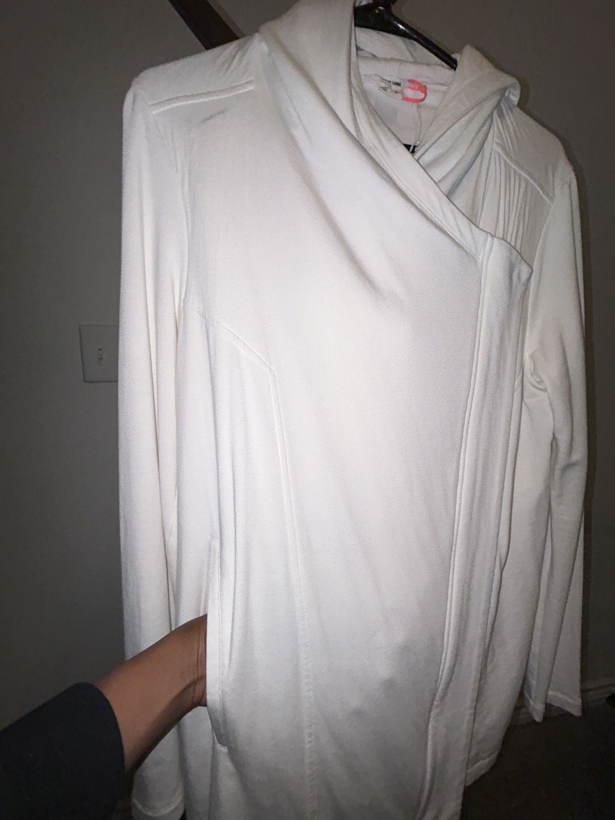 Helmut Lang Asymmetrical Zip Villous Hoodie Size US S / EU 44-46 / 1 - 4 Thumbnail