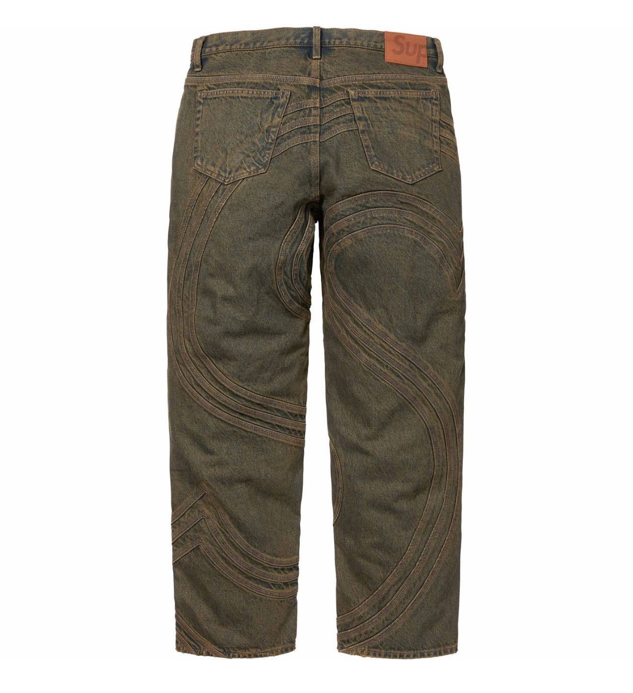パンツ Supreme S Logo Loose Fit Jean Green 36 Supreme-S-Logo-Loose-Fit-Jean-