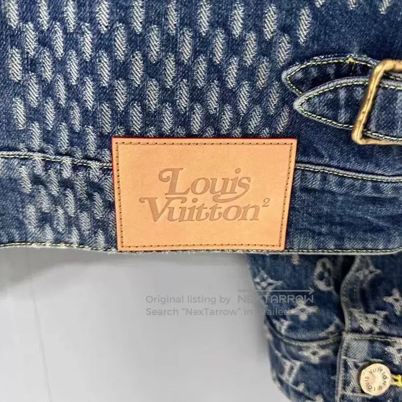 Louis Vuitton Louis Vuitton Nigo co-branded full-print denim jacket Size US S / EU 44-46 / 1 - 4 Thumbnail