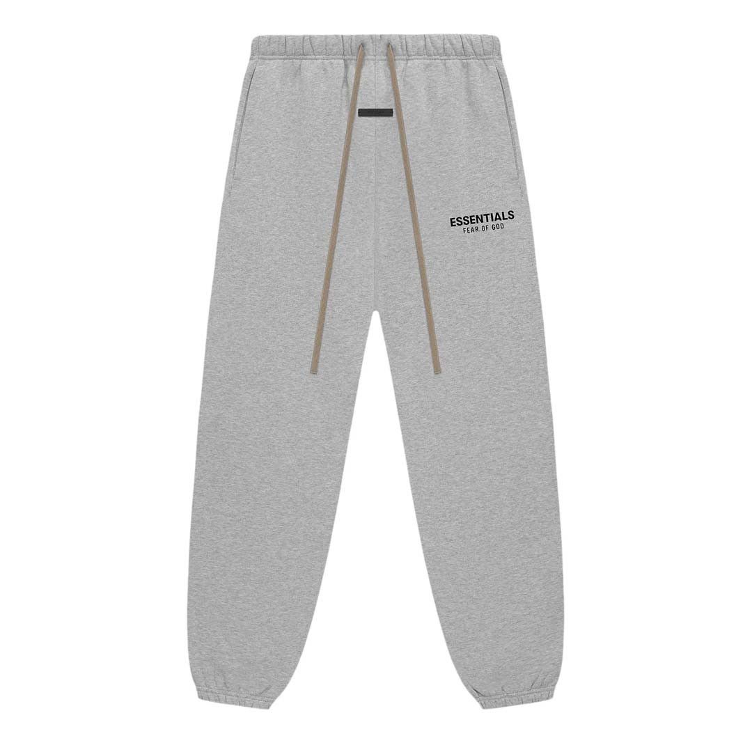Fear of God Essentials Light Heather Grey Sweatpants Size US 30 / EU 46 - 1 Thumbnail