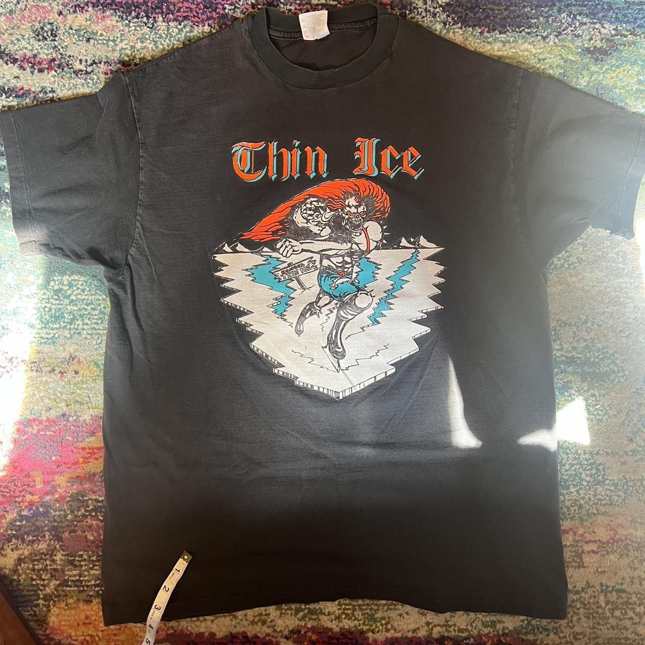 Band Tees × Vintage RARE 1993 Thin Ice The Last Rebel Tour / Band Tee Size US XL / EU 56 / 4 - 1 Thumbnail