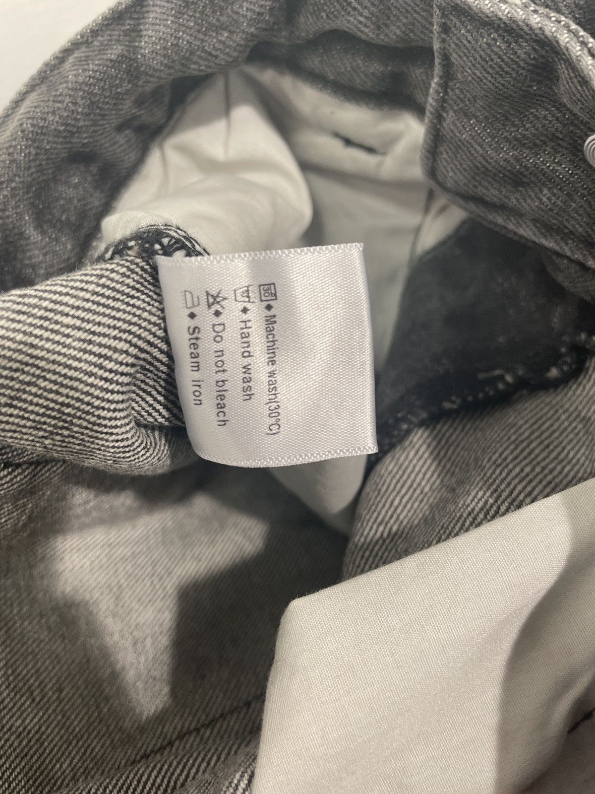 HMDD HMDD Patch Jeans Black/Gray Small Size US 30 / EU 46 - 5 Thumbnail