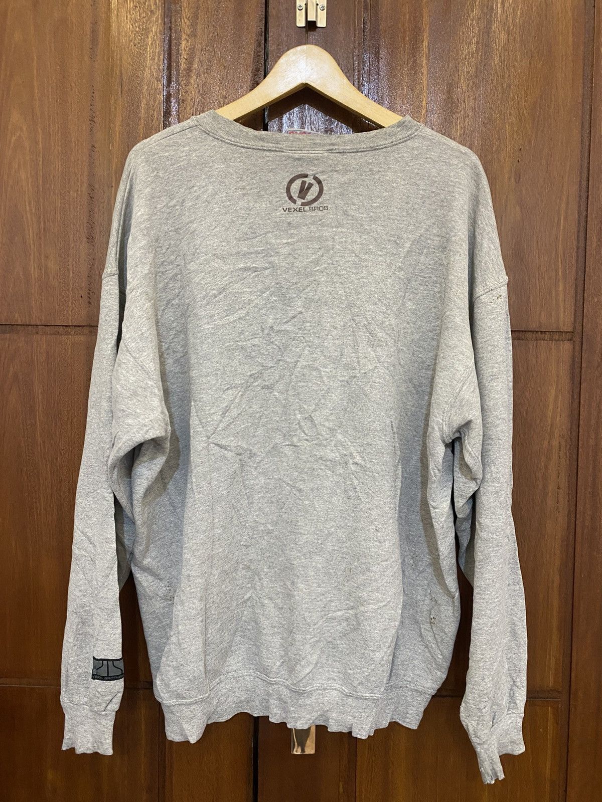 Vintage Vixel Bros Vintage Streetwear Sweatshirt Hiphop Skate Size US XL / EU 56 / 4 - 3 Thumbnail