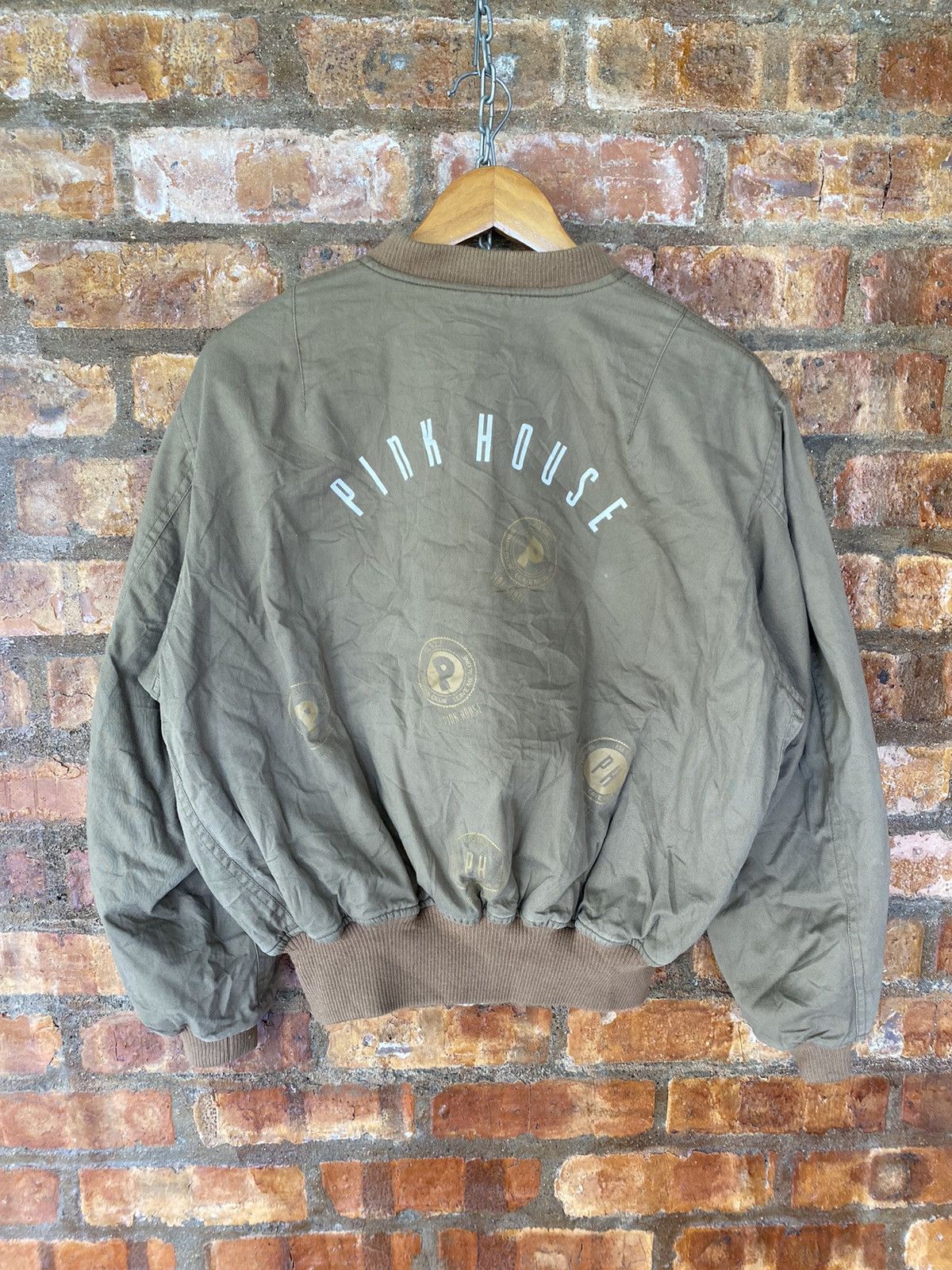 Pink House 90s Pink House Padded Ma-1 Bomber Jacket Size US M / EU 48-50 / 2 - 13 Thumbnail