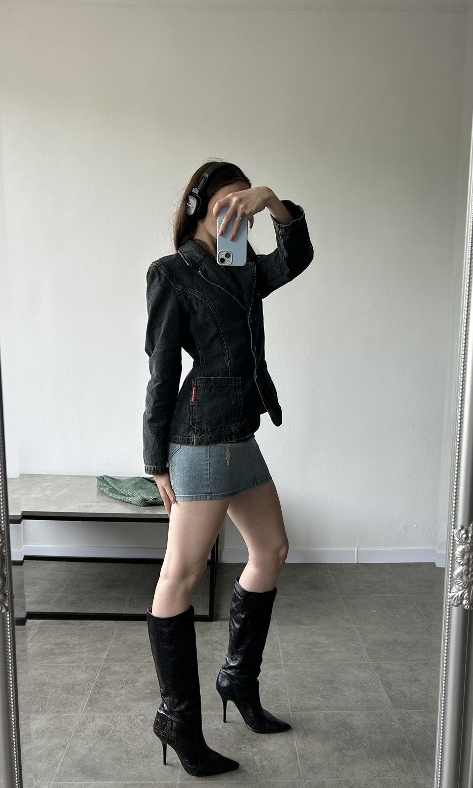 Miss Sixty Miss Sixty Vintage Y2K heels boots leather with applique Size US 7 / IT 37 - 5 Thumbnail