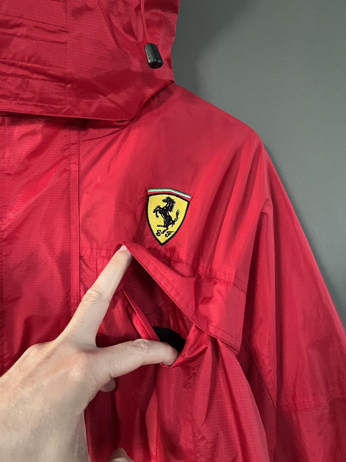 Ferrari Ferrari Official Red Parka Windbreaker Jacket F1 Size US L / EU 52-54 / 3 - 5 Thumbnail
