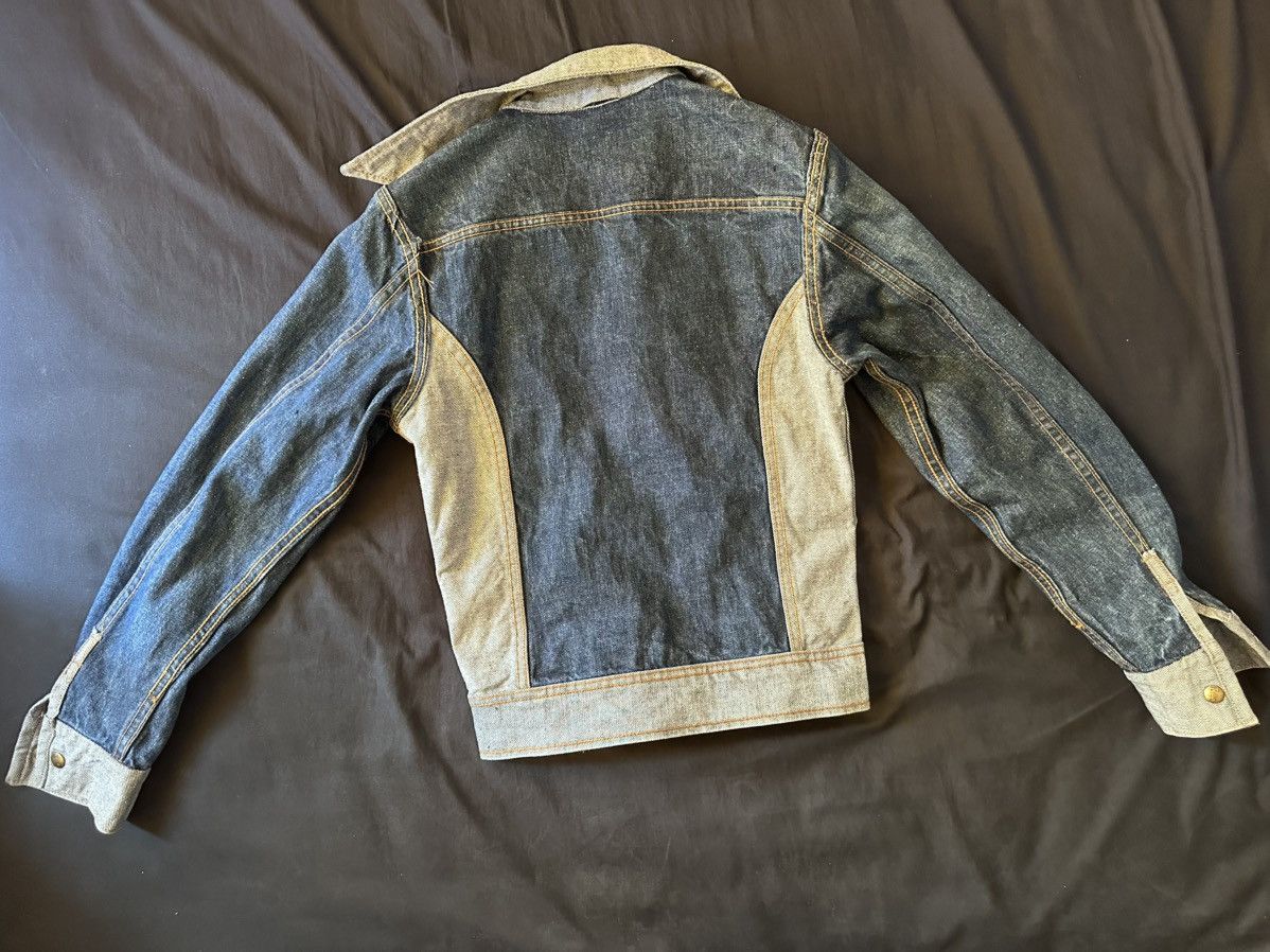 Lee LEE “GEMINI” REVERSIBLE DENIM JACKET c.1976 Size US XS / EU 42 / 0 - 10 Thumbnail