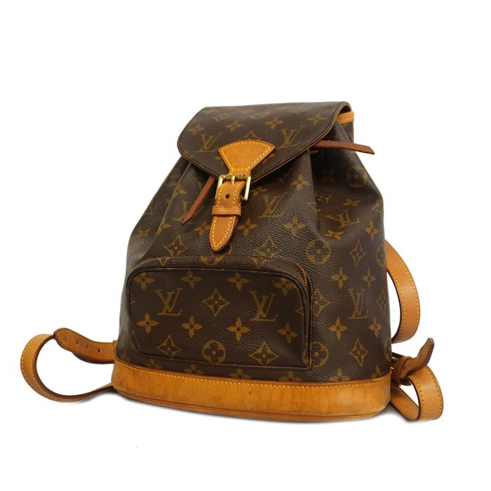 Auth Louis Vuitton Monogram Monsuri MM M51136 Women's Backpack