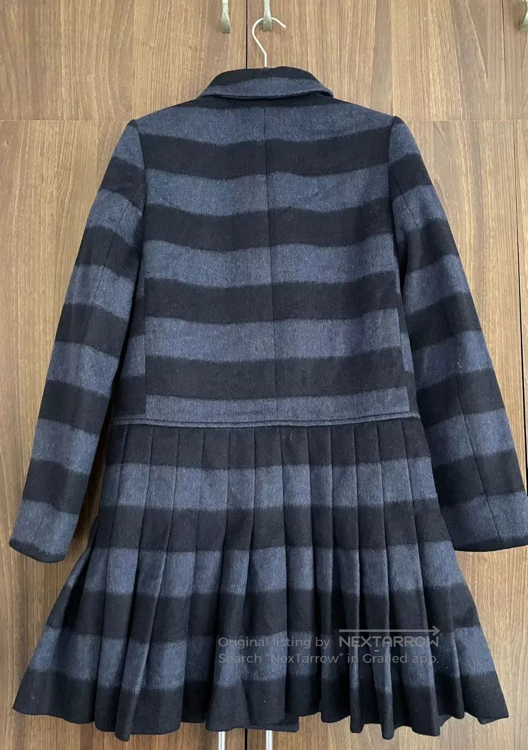 RED Valentino Red Valentino Striped Coat Dress. Size M / US 6-8 / IT 42-44 - 2 Thumbnail