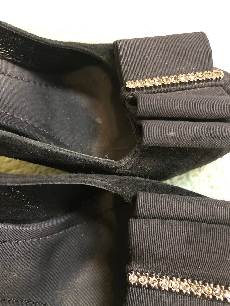 Dolce & Gabbana Dolce & Gabbana Black Peep-Toe Platform Pumps Size US 8.5 / IT 38.5 - 6 Thumbnail