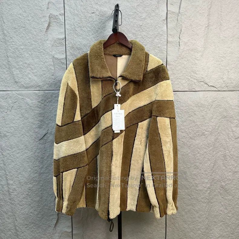 Fendi Fendi Contrast Mélange Fendi Print Fur Leather Jacket Size US M / EU 48-50 / 2 - 1 Thumbnail