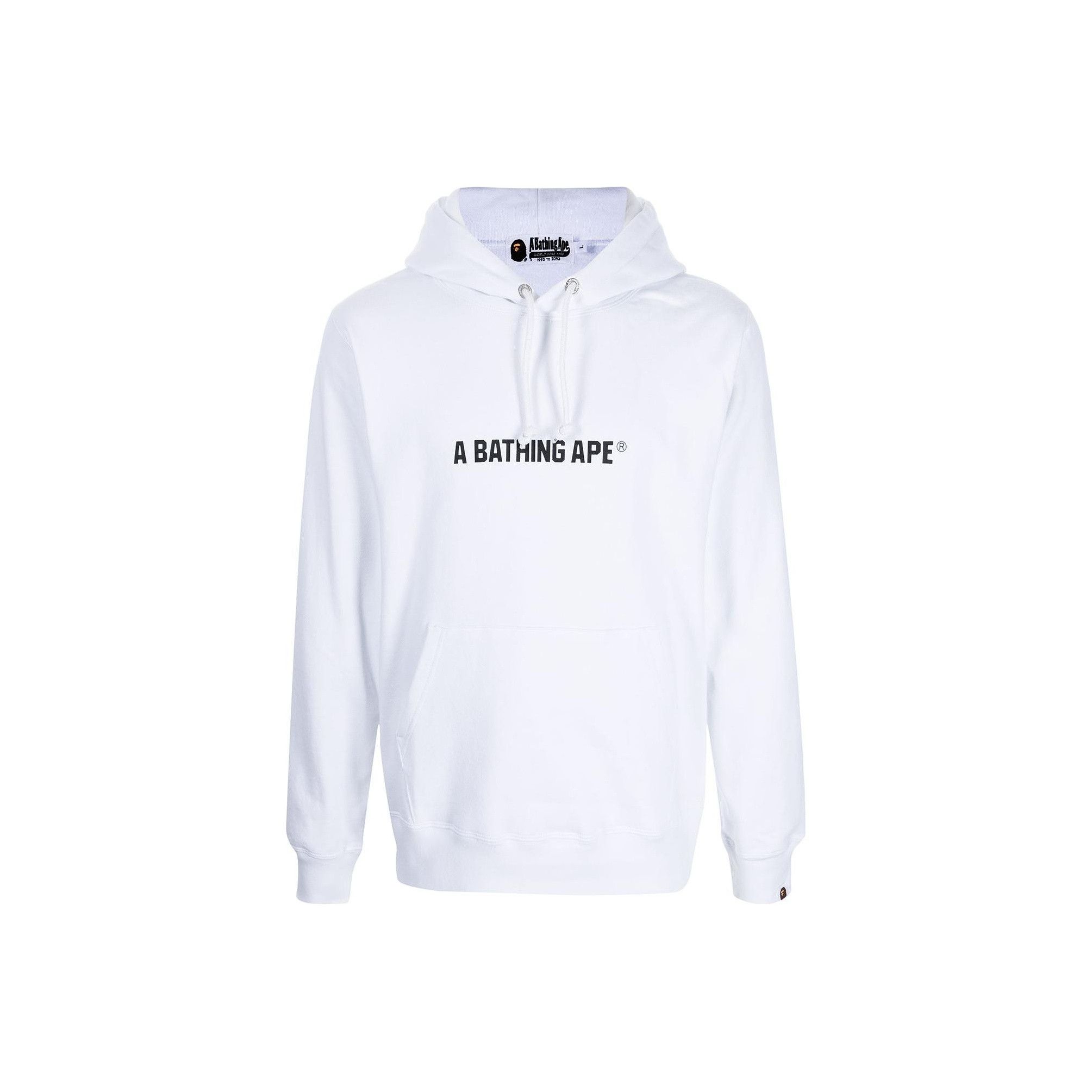 Bape BAPE Men's White SS22 Logo Hoodie Size US L / EU 52-54 / 3 - 1 Thumbnail