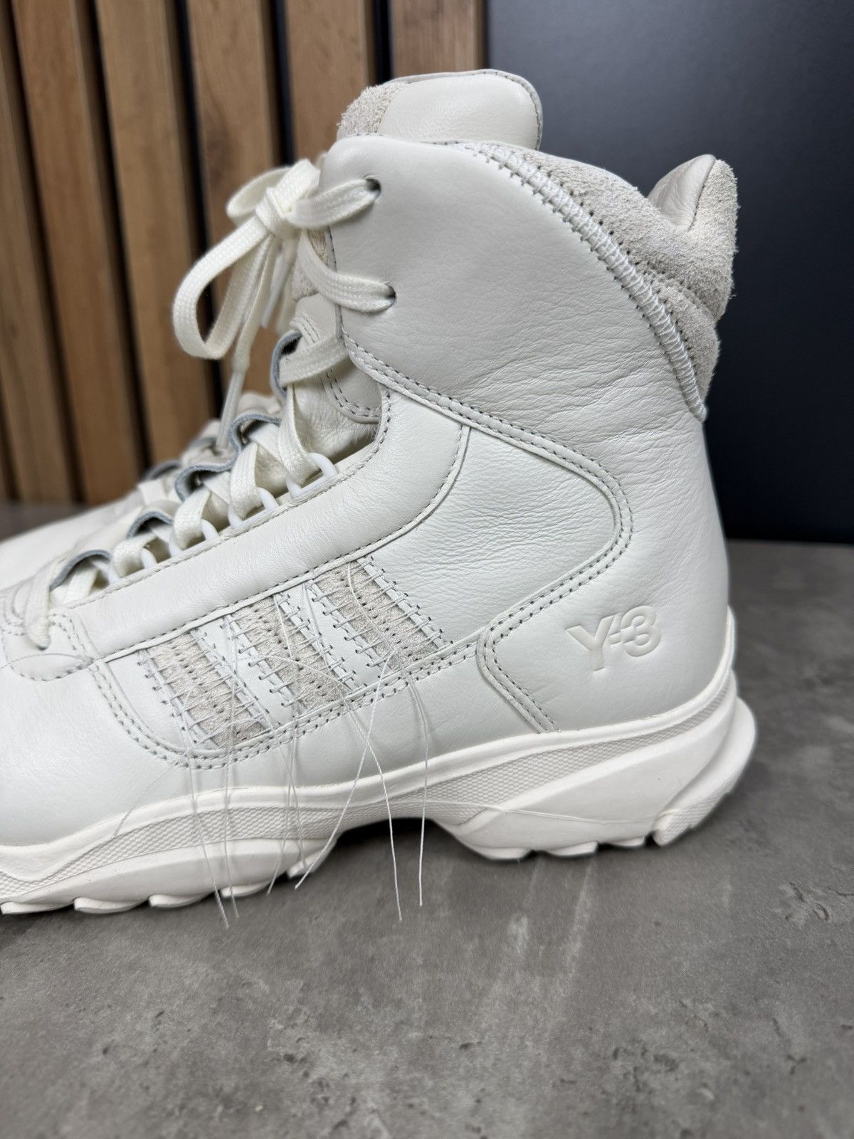 Yohji Yamamoto Adidas Y-3 Yohji Yamamoto GSG9 White Boots Size US 6.5 Size US 6.5 / EU 39-40 - 2 Thumbnail