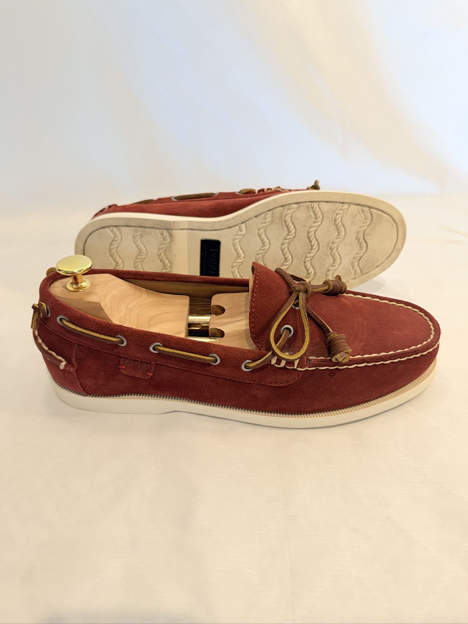 Polo Ralph Lauren Polo Ralph Lauren - Suede Boat Shoes Size US 9 / EU 42 - 5 Thumbnail