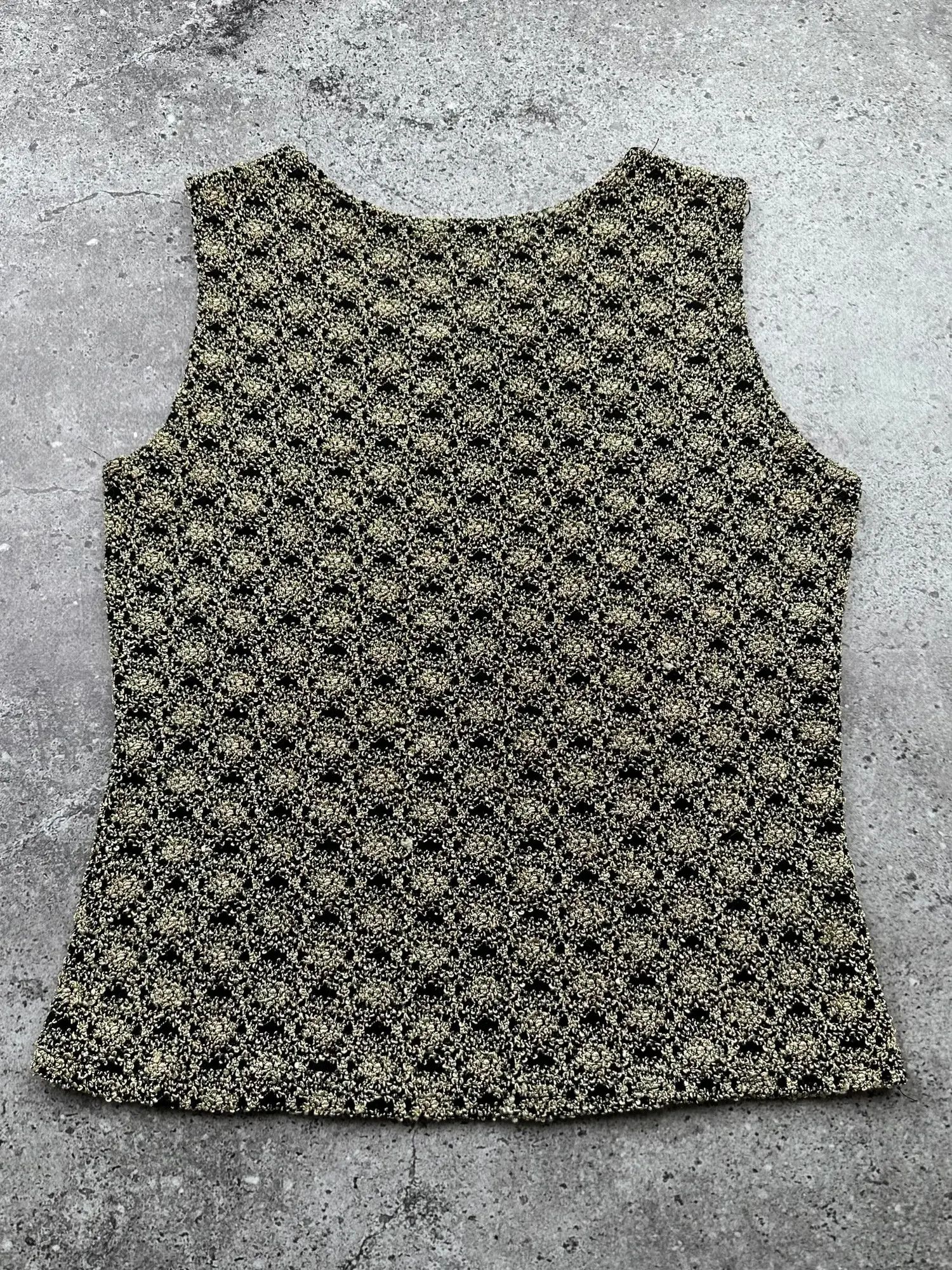 Japanese Brand Vintage Tank Top C238(V384)(E8) Size S / US 4 / IT 40 - 2 Thumbnail