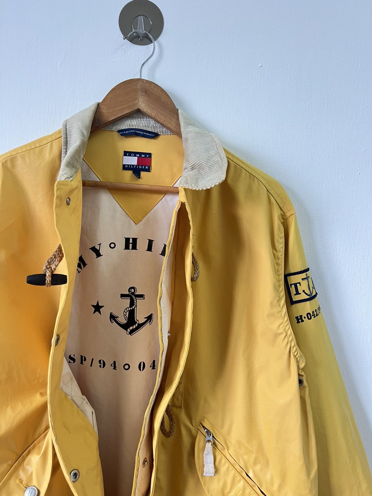Tommy Hilfiger Vintage Tommy Hilfiger Raincoat Size US XL / EU 56 / 4 - 2 Thumbnail