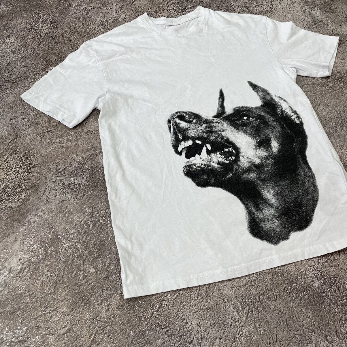 Vintage Vintage 00s Doberman Graphic Tee Dark Horror Streetwear M Size US M / EU 48-50 / 2 - 2 Thumbnail