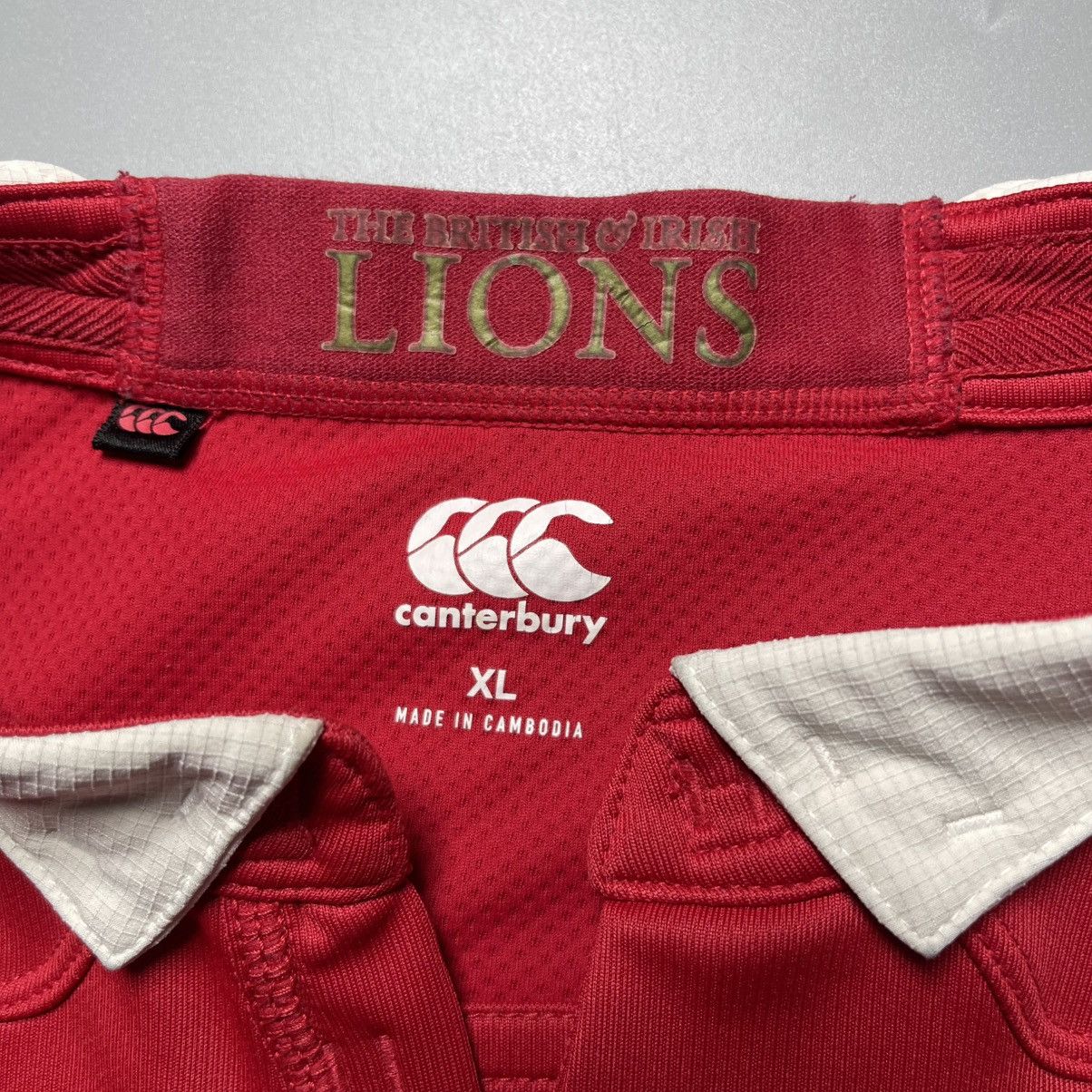 Canterbury of New Zealand BRITISH AND IRISH LIONS CANTERBURY 2017 RUGBY SHIRT JERSEY Size US XL / EU 56 / 4 - 7 Thumbnail