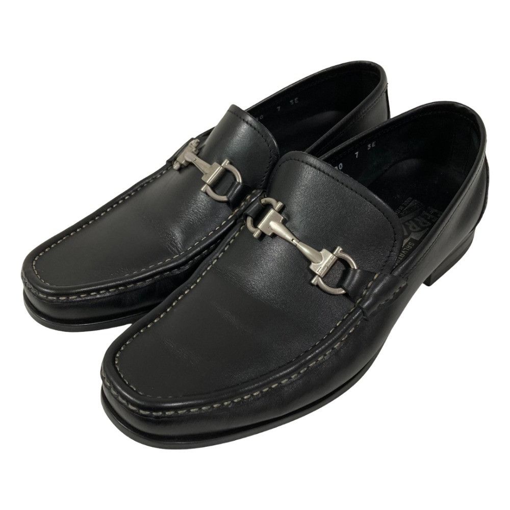 Salvatore Ferragamo Salvatore Ferragamo Salvatore Ferragamo Leather Loafers Leather Shoes DUTY FREE for USA Size ONE SIZE - 1 Thumbnail
