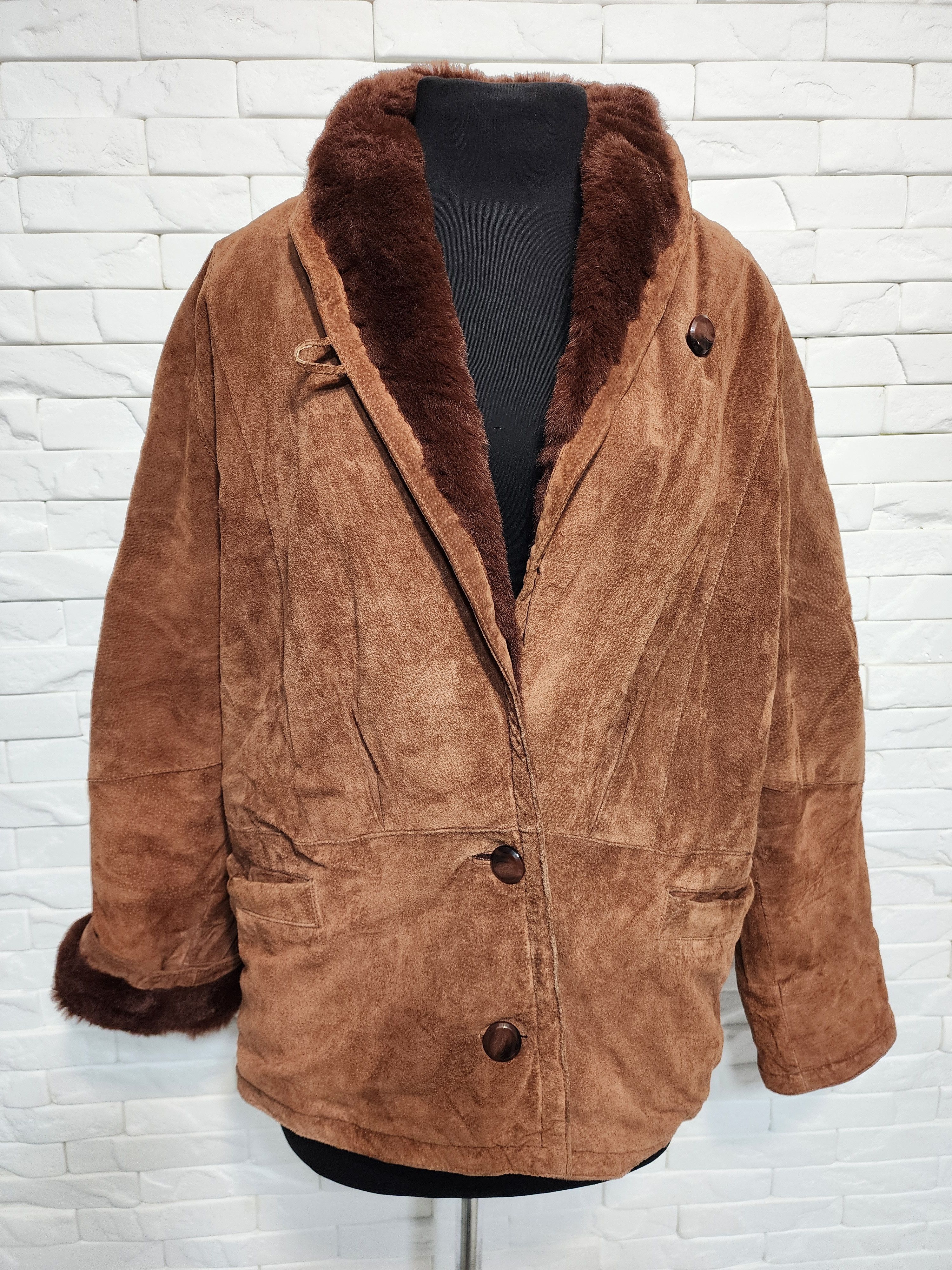 Other Women's Brown Fur Jacket Size XXL / US 16-18 / IT 52-54 - 1 Thumbnail