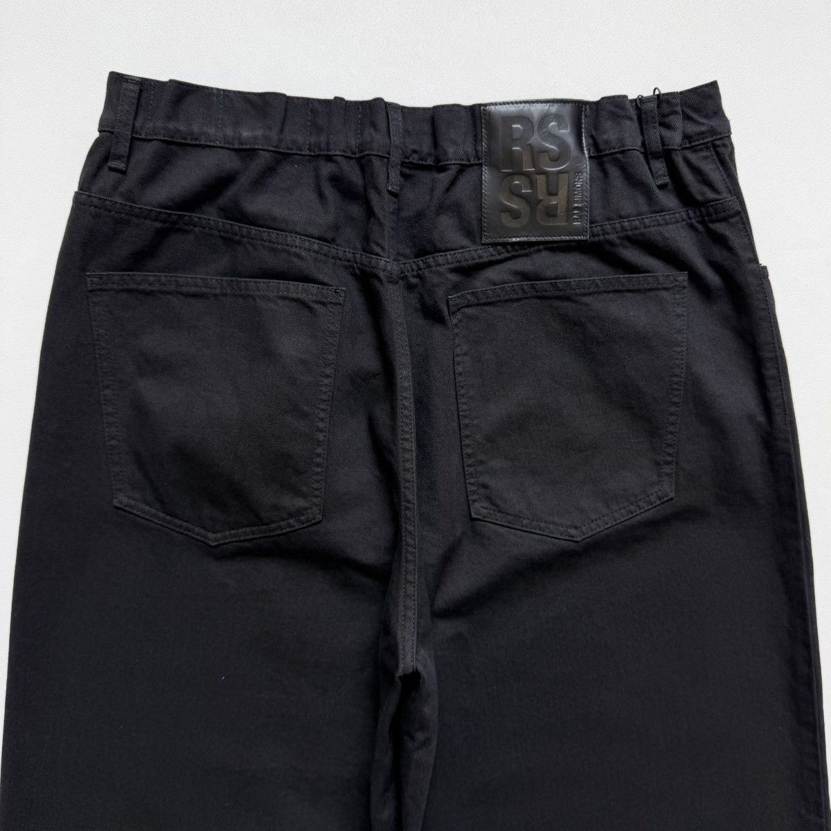 Raf Simons S/S 23 Black Denim ‘Skate Trousers’ Size US 34 / EU 50 - 14 Thumbnail