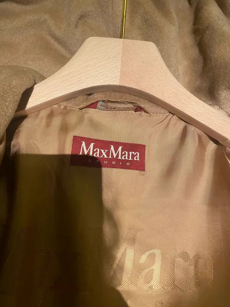 Max Mara Max Mara Fox Collar Coat Camel Size S / US 4 / IT 40 - 2 Thumbnail