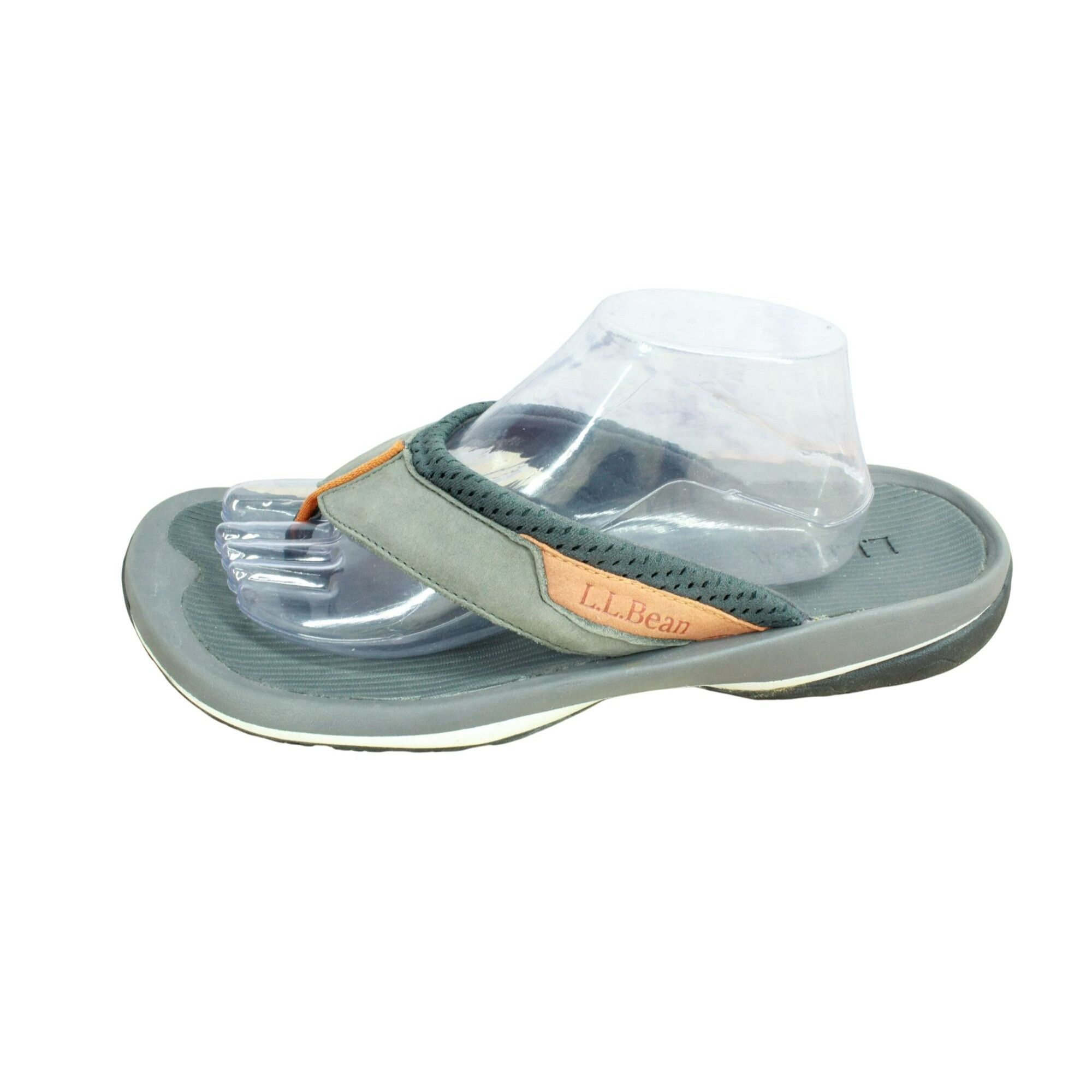 L.L. Bean LL Bean Swift River Men’s Gray Suede Sports Flip-Flops Size US 12 / EU 45 - 1 Thumbnail