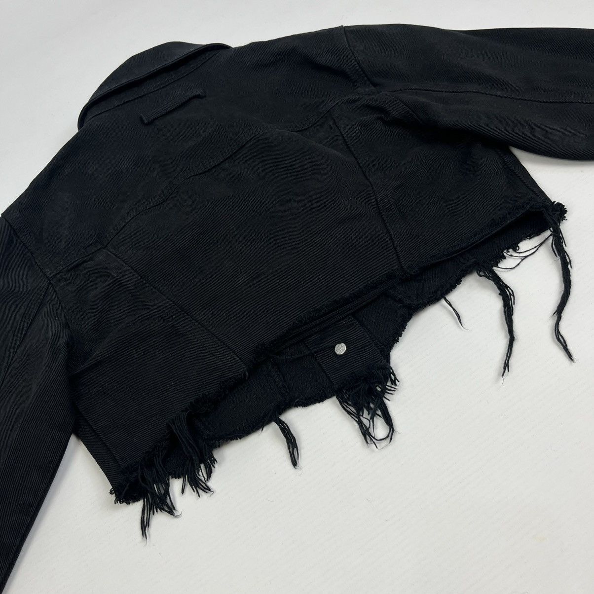 Jean Paul Gaultier Jean Paul Gaultier denim cropped jacket Size S / US 4 / IT 40 - 9 Thumbnail