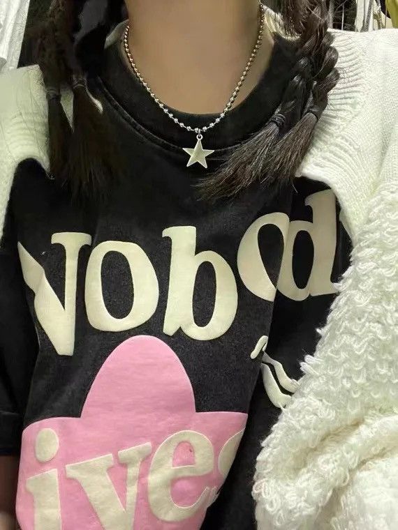 Jewelry × Vintage Minimalist Hip Hop Star Pendant Necklaces Size ONE SIZE - 2 Thumbnail