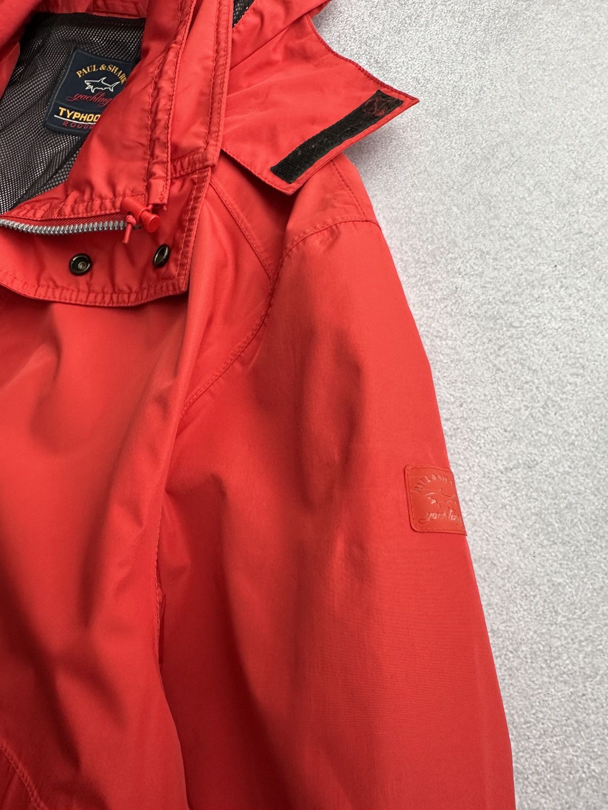 Paul & Shark × Vintage Vintage Paul & Shark Typhoon 20000 Red Windbreaker Jacket Size US L / EU 52-54 / 3 - 10 Thumbnail